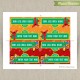 Sesame Street Editable Birthday Tent Cards - Instant Download!